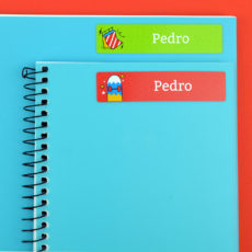 Etiquetas Escolares -