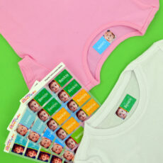 Etiquetas Escolares - Etiquetas Termocolantes Média Com Foto