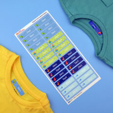 Etiquetas Escolares - Etiquetas Termocolantes Pequena Ilustrada