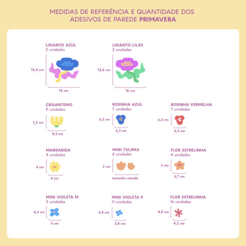 Adesivo de Parede Decoração - Primavera