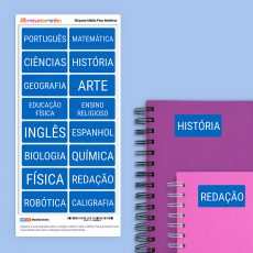 Etiquetas Escolares - 